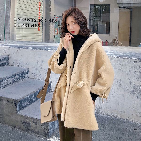 real fur coat 100% wool jacket streetwear autumn winter coat women clothes 2020 korean vintage women sheep shearling zt3387, Black
real fur coat 100% wool jacket streetwear autumn winter coat women clothes 2020 korean vintage women sheep shearling zt3387, Black