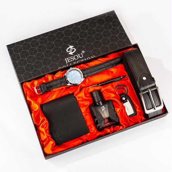 regalos para hombre boutique gift belt+wallet+perfume+key chain+large dial quartz watch+pen gift to father, friend and brother, Slivery;brown
regalos para hombre boutique gift belt+wallet+perfume+key chain+large dial quartz watch+pen gift to father, friend and brother, Slivery;brown