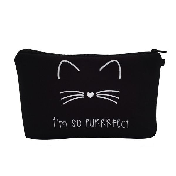 designer makeup bag cosmetic organizer bag pure black cute cat prints cosmetic bags fashion women brand makeup bag
designer makeup bag cosmetic organizer bag pure black cute cat prints cosmetic bags fashion women brand makeup bag