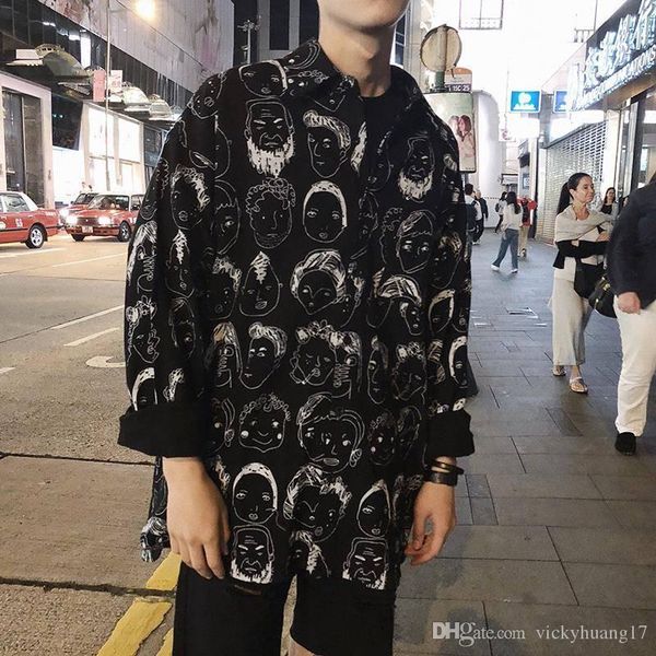 hip hop shirts men japanese streetwear casual print shirt male summer spring fashion 2019 harajuku long sleeve hawaiian shirts, White;black
hip hop shirts men japanese streetwear casual print shirt male summer spring fashion 2019 harajuku long sleeve hawaiian shirts, White;black