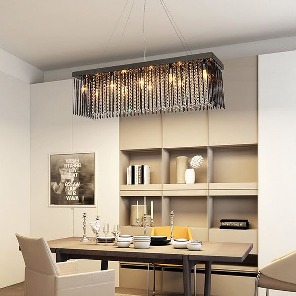 Cry tal pendant chandelier high cla k9 cry tal led pendant chandelier lighting pendant lamp bar hotel hall villa hotel cry tal lighting