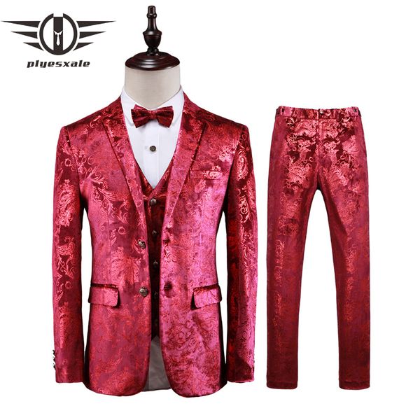 silver red blue floral suit men 2019 3 pieces mens wedding suits 4xl 5xl nightclub costume stage printed suit q416, White;black
silver red blue floral suit men 2019 3 pieces mens wedding suits 4xl 5xl nightclub costume stage printed suit q416, White;black