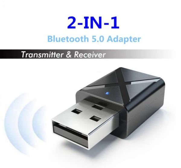

KN320 BT 5.0 Mini USB Аудио Приемопередатчик Беспроводной Адаптер с 3,5 мм AUX Стерео для ТВ П