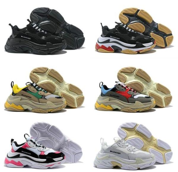 New triple 17fw neaker for men and women ca ual hoe vintage kanye we t old grandpa trainer neaker fa hion hoe 36 45
New triple 17fw neaker for men and women ca ual hoe vintage kanye we t old grandpa trainer neaker fa hion hoe 36 45