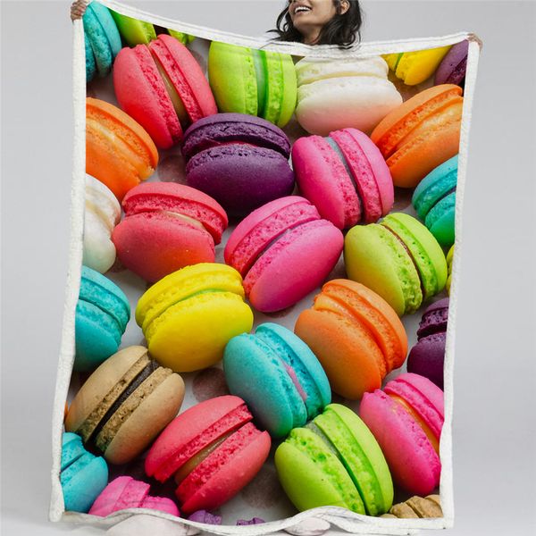 blessliving french macaron pink blanket colorful sherpa blanket 3d print bedding dessert blankets for bed dropship cobertor
blessliving french macaron pink blanket colorful sherpa blanket 3d print bedding dessert blankets for bed dropship cobertor