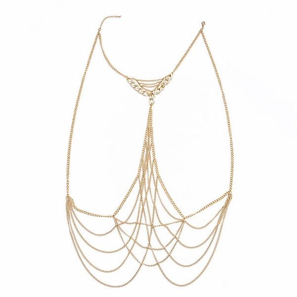 other 2021 women body chain fashion punk necklace bikini jewelry party accessoriess gift, Slivery;golden
other 2021 women body chain fashion punk necklace bikini jewelry party accessoriess gift, Slivery;golden