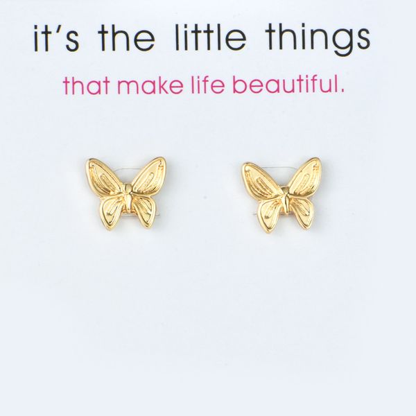 cute butterfly earrings alloy exquisite gold silver color stud earrings women's sweet exquisite card jewelry gifts, Golden;silver
cute butterfly earrings alloy exquisite gold silver color stud earrings women's sweet exquisite card jewelry gifts, Golden;silver