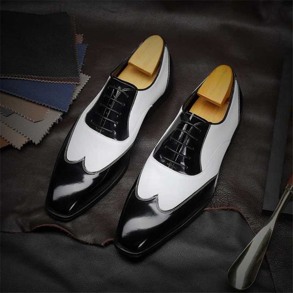 dress shoes mens brogue oxfords genuine calf leather pointed toe lace up male formal footwear wedding party, Black
dress shoes mens brogue oxfords genuine calf leather pointed toe lace up male formal footwear wedding party, Black
