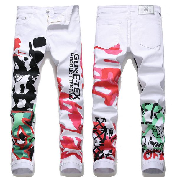 fashion men floral pant denim pant casual slim fit stretch skinny jeans men jeans long, Blue
fashion men floral pant denim pant casual slim fit stretch skinny jeans men jeans long, Blue