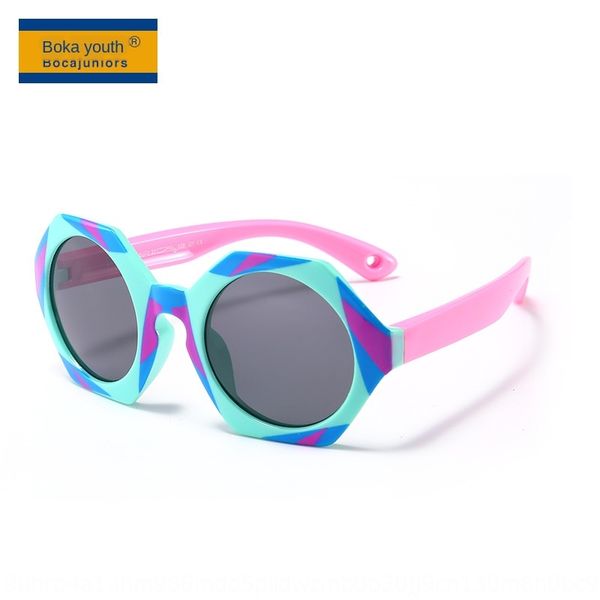 children's polarizer polarizer sun personalized color baby's sun fashion sun glasses boys' and girls' sunglasses 8182, Blue
children's polarizer polarizer sun personalized color baby's sun fashion sun glasses boys' and girls' sunglasses 8182, Blue