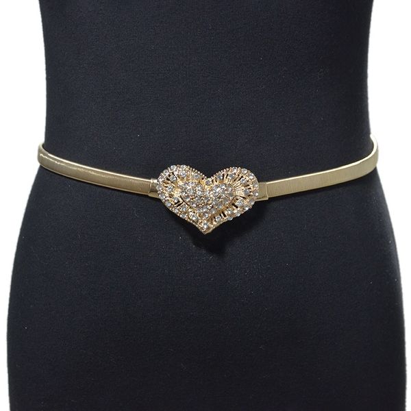 womens elastic metal waist women silver gold & accessories chain belts female heart buckle belts for ladies dresses, Black;brown
womens elastic metal waist women silver gold & accessories chain belts female heart buckle belts for ladies dresses, Black;brown