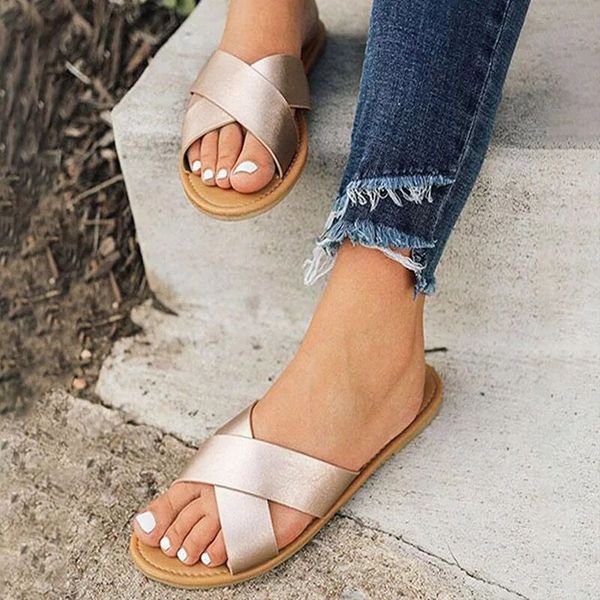 cross design female slippers slip-on flat bottom toe chaussures femme flip flops outdoor summer beach shoes woman slides, Black
cross design female slippers slip-on flat bottom toe chaussures femme flip flops outdoor summer beach shoes woman slides, Black