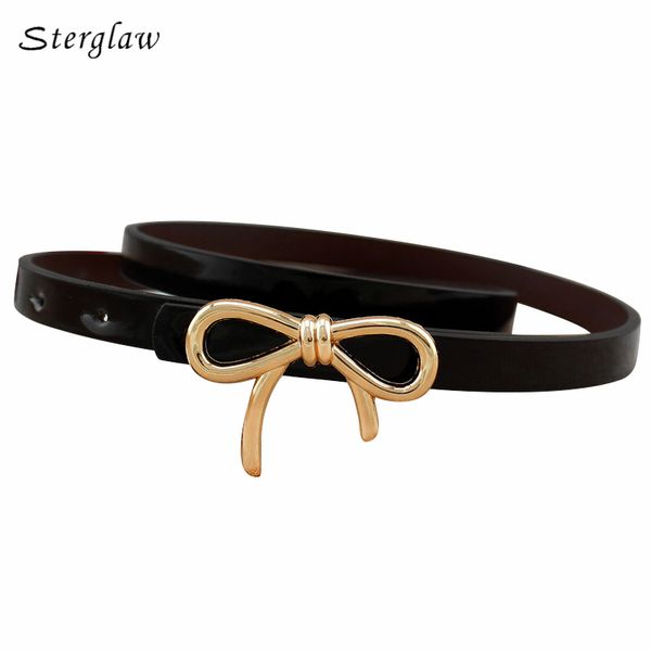100cm sale women new lovely bow tie women's leather belt jeans with high waist straps 2019 fashion female belts for dress f126, Black;brown
100cm sale women new lovely bow tie women's leather belt jeans with high waist straps 2019 fashion female belts for dress f126, Black;brown
