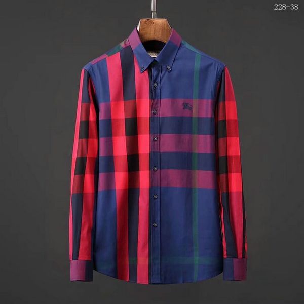20af burberri mens designer shirt luxury tide brand logo fashion shirt big plaid business wild cotton comfortable large size mens shirt 4xl, White;black
20af burberri mens designer shirt luxury tide brand logo fashion shirt big plaid business wild cotton comfortable large size mens shirt 4xl, White;black