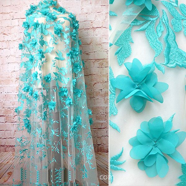 fabric glace 1y/lot 3d chiffon flower embroidery mesh for wedding dress decoration skirt handmade diy lace accessories tx914, Black;white
fabric glace 1y/lot 3d chiffon flower embroidery mesh for wedding dress decoration skirt handmade diy lace accessories tx914, Black;white