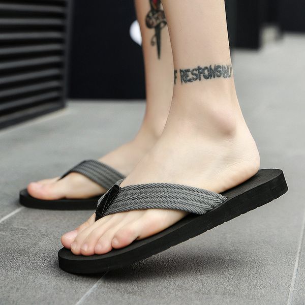 summer british flip flops men's korean slippers male wear non-slip clips tow beach shoes tide flat with casual sandals, Black
summer british flip flops men's korean slippers male wear non-slip clips tow beach shoes tide flat with casual sandals, Black