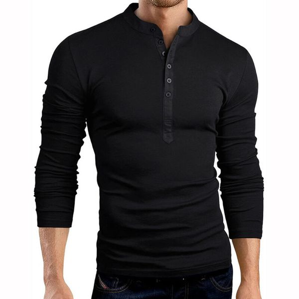 autumn thin blouse 2019 mens slim fit v neck long sleeve muscle tee shirt casual henley shirts solid color, White;black
autumn thin blouse 2019 mens slim fit v neck long sleeve muscle tee shirt casual henley shirts solid color, White;black