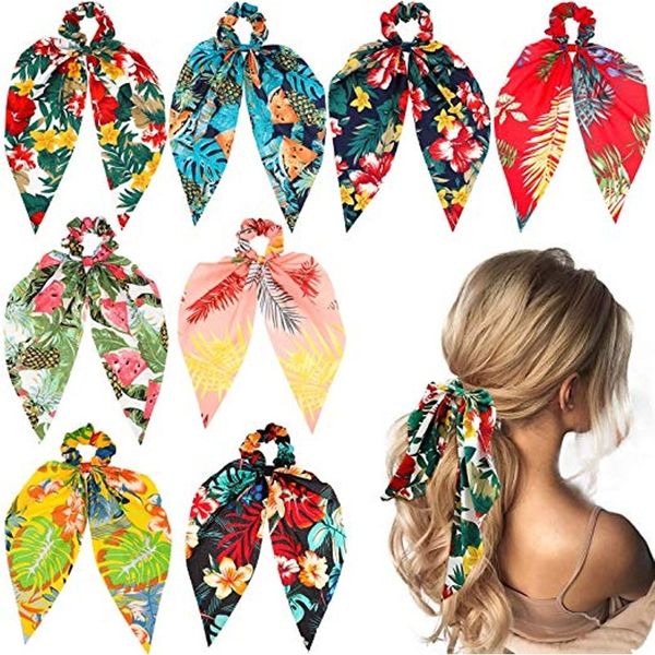 bohemian chiffon flower shrink scarf hair band ponytail entrainment bow floral print hair bundle rope
bohemian chiffon flower shrink scarf hair band ponytail entrainment bow floral print hair bundle rope
