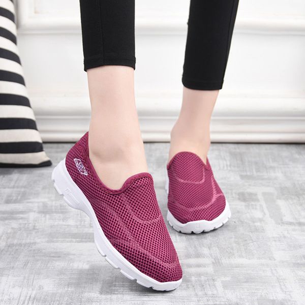 spring explosions models convenient slip-on women's shoes versatile breathable mesh anti-skid & hard-wearing single shoes female, Black
spring explosions models convenient slip-on women's shoes versatile breathable mesh anti-skid & hard-wearing single shoes female, Black