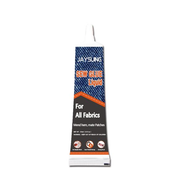 fabric adhesive multifunctional repair glue fast curing no irritation high viscosity strength for clothes/textiles
fabric adhesive multifunctional repair glue fast curing no irritation high viscosity strength for clothes/textiles