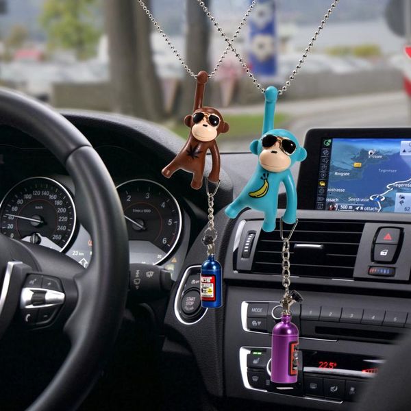 car pendant hanging monkey car interior ornaments decoration rear view mirror accessories for ornament
car pendant hanging monkey car interior ornaments decoration rear view mirror accessories for ornament