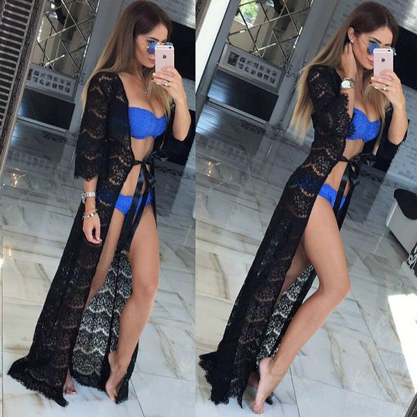 lace hollow beach dress 2019 new women bikini cover up pareo playa swimsuit lace beach tunics maillot de bain femme, Blue;gray
lace hollow beach dress 2019 new women bikini cover up pareo playa swimsuit lace beach tunics maillot de bain femme, Blue;gray