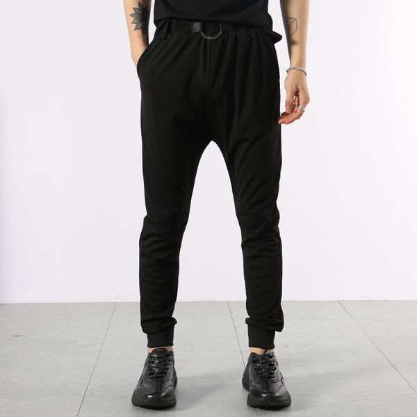 2018 new men clothing gd hair stylist slim fashion street original jogger pants casual skinny pants stage costumes, Black
2018 new men clothing gd hair stylist slim fashion street original jogger pants casual skinny pants stage costumes, Black
