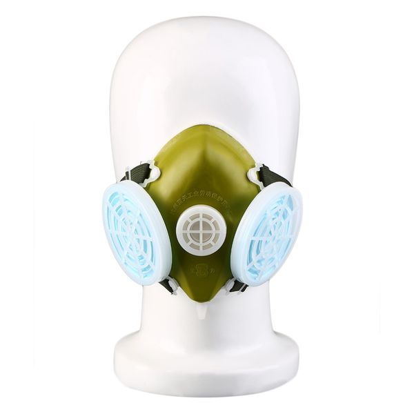 1 pc dual respirator gas mask filtering mists metallic fumes anti-dust twin spray paint headwear for welding grinding
1 pc dual respirator gas mask filtering mists metallic fumes anti-dust twin spray paint headwear for welding grinding