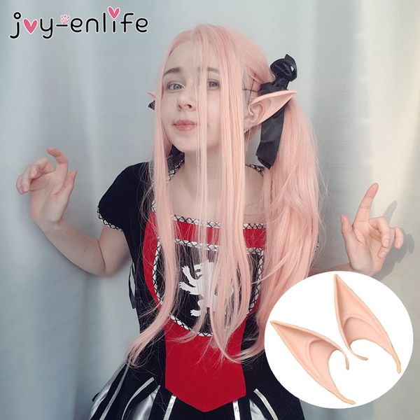 joy-enlife 1pair mysterious angel elf ears fairy cosplay accessories halloween party latex soft pointed tips false ears props
joy-enlife 1pair mysterious angel elf ears fairy cosplay accessories halloween party latex soft pointed tips false ears props