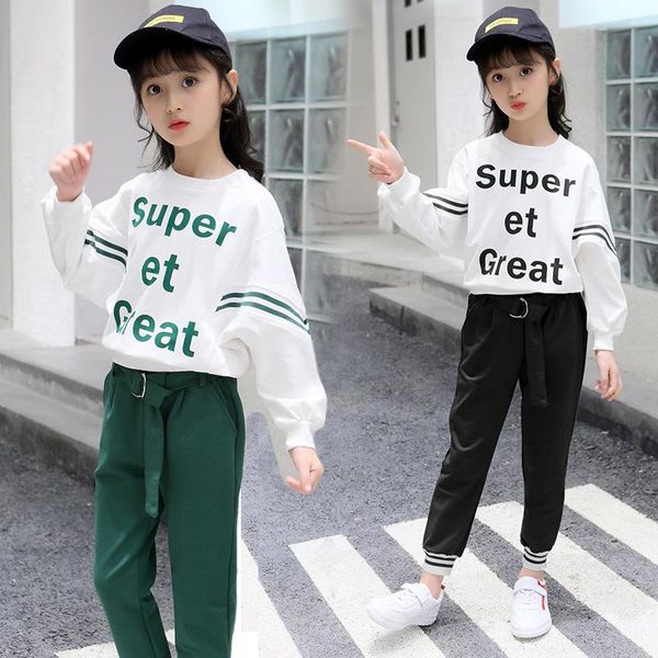 одежда для девочек случайных дети набор весной и осенью хлопок письма пояса двухсекционный с длинными рукавами детской одежды, White
одежда для девочек случайных дети набор весной и осенью хлопок письма пояса двухсекционный с длинными рукавами детской одежды, White