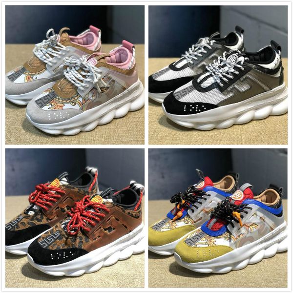 2020 reaction mens womens chain luxury casual versace shoes fashion sneaker mix tessuti+vitello multi clash animalier shoes, Black
2020 reaction mens womens chain luxury casual versace shoes fashion sneaker mix tessuti+vitello multi clash animalier shoes, Black