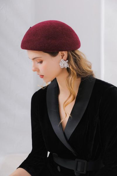 lady fedoras wool hat girls lace decorate dome hat flanging floral wool felt fedoras hats dome elegant banquet fedora b-8898, Blue;gray
lady fedoras wool hat girls lace decorate dome hat flanging floral wool felt fedoras hats dome elegant banquet fedora b-8898, Blue;gray
