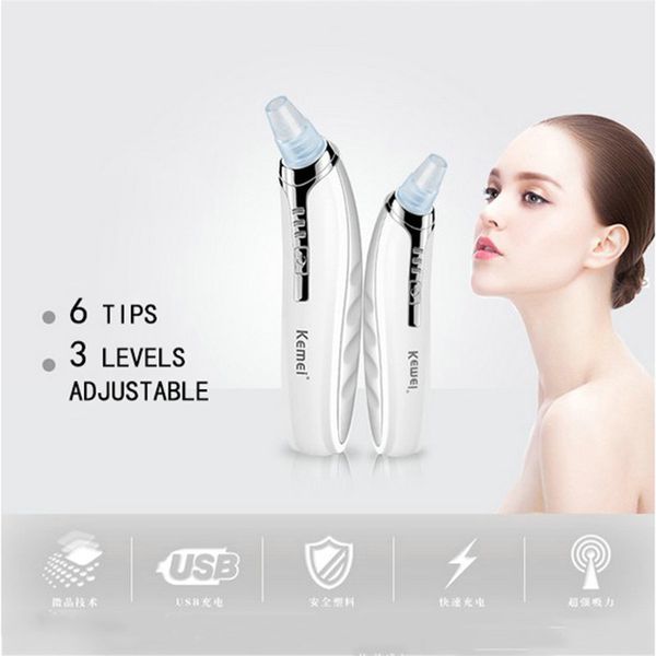 kemei km-1868 electric portable rifinitore per naso economico acne remover tool kit skin care beauty machine
kemei km-1868 electric portable rifinitore per naso economico acne remover tool kit skin care beauty machine
