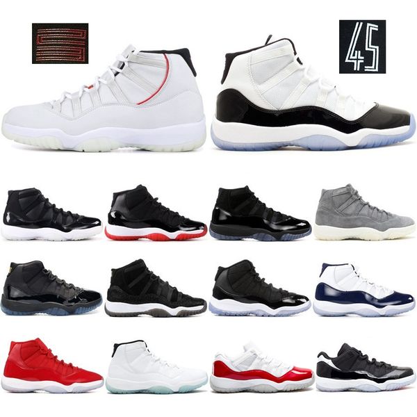 11 Mens 11s New Concord 45 Platinum Tint Basketball Shoes Space Jam Gym Red GAMMA BLUE XI Cherry Designer Sneakers Men Sport Shoes
11 Mens 11s New Concord 45 Platinum Tint Basketball Shoes Space Jam Gym Red GAMMA BLUE XI Cherry Designer Sneakers Men Sport Shoes