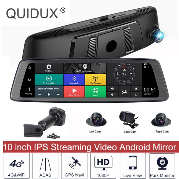 10"4 channel cameras car dvr 360°panoramic full screen 4g touch ips special rearview mirror gps wifi dash camera
10"4 channel cameras car dvr 360°panoramic full screen 4g touch ips special rearview mirror gps wifi dash camera