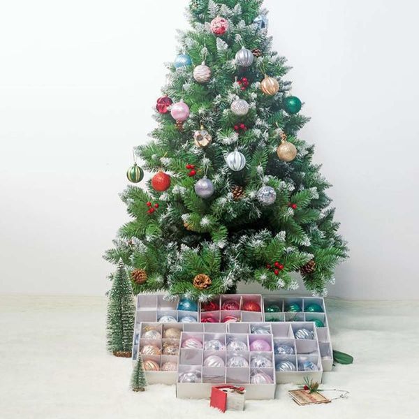12pcs 6cm colorful christmas tree ball bauble hanging craft home decor diy kids toys chirstmas decoration
12pcs 6cm colorful christmas tree ball bauble hanging craft home decor diy kids toys chirstmas decoration