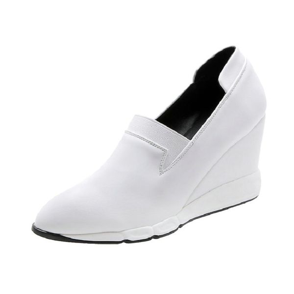 zawsthia 2020 spring autumn pointed toe woman slip-on loafer shoes white black casual leisure woemn wedges pumps high heels lady
zawsthia 2020 spring autumn pointed toe woman slip-on loafer shoes white black casual leisure woemn wedges pumps high heels lady
