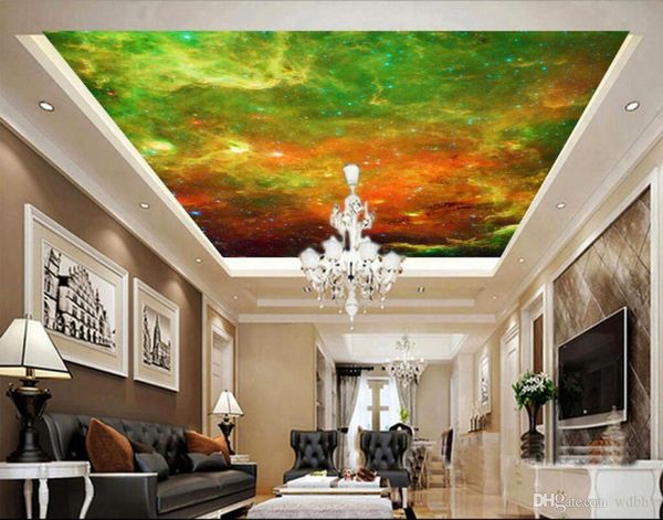 3d ceiling murals wallpaper custom p non-woven murals wallpaper for walls 3 d green beautiful dream starry sky living room zenith
3d ceiling murals wallpaper custom p non-woven murals wallpaper for walls 3 d green beautiful dream starry sky living room zenith