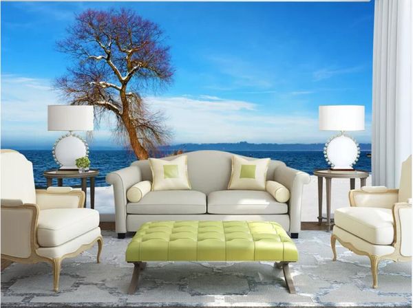 3d room wallpaper custom p mural mediterranean sprig home decor wall art pictures wallpaper for walls 3 d