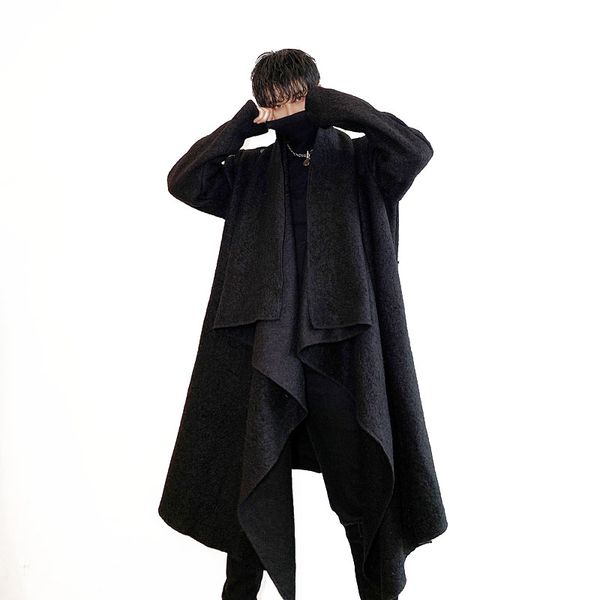 мужчины япония стиль streetwear vintage готической шерсть кардиган куртка верхней одежда мужской winter long ветровка stage coat, Black
мужчины япония стиль streetwear vintage готической шерсть кардиган куртка верхней одежда мужской winter long ветровка stage coat, Black