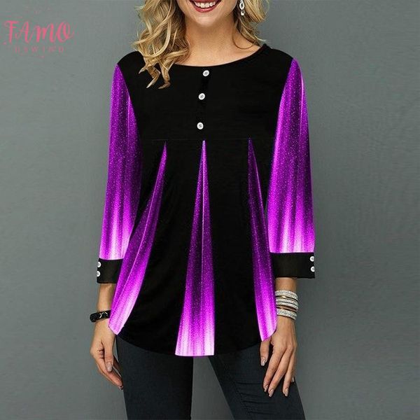 5xl large size ladies long sleeve gradient print splicing tee shirts women spring summer t shirt casual loose plus size, White
5xl large size ladies long sleeve gradient print splicing tee shirts women spring summer t shirt casual loose plus size, White