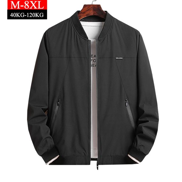spring and autumn 2020 new men's jacket 8xl fashion baseball collar casual streetwear windbreaker black zipper jacket men's coat, Black;brown
spring and autumn 2020 new men's jacket 8xl fashion baseball collar casual streetwear windbreaker black zipper jacket men's coat, Black;brown