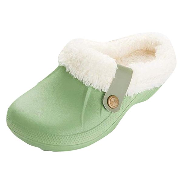 2020 winter women's garden clogs indoor fur warm slippers sandals for women new fashion footwear flip flop mule slides #z, Black
2020 winter women's garden clogs indoor fur warm slippers sandals for women new fashion footwear flip flop mule slides #z, Black