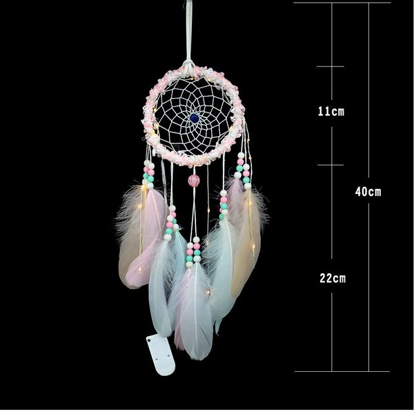 handmade dream catcher feathers night light car wall hanging room home decor white hand-woven dreamcatcher with lightingl5
handmade dream catcher feathers night light car wall hanging room home decor white hand-woven dreamcatcher with lightingl5