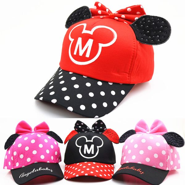 Fashion Baseball Caps Cute Mouse Hat 2~7 Years Old Children Girl Baseball Hat With Ear Comfortable Ventilate Healthy Caps
Fashion Baseball Caps Cute Mouse Hat 2~7 Years Old Children Girl Baseball Hat With Ear Comfortable Ventilate Healthy Caps