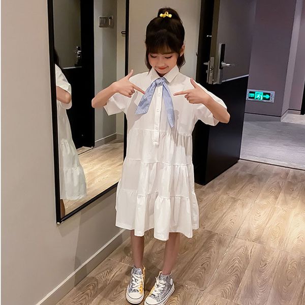 2020 children's dress fashion summer dresses kids girls school clothes bow white 100% cotton long casual teenager dresses girl, Red;yellow
2020 children's dress fashion summer dresses kids girls school clothes bow white 100% cotton long casual teenager dresses girl, Red;yellow