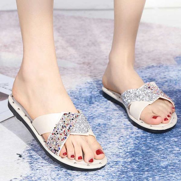 slippers women shoes summer sandals beach woman flat slippers outside slides zapatos de mujer ladies shoes string bead 2020, Black
slippers women shoes summer sandals beach woman flat slippers outside slides zapatos de mujer ladies shoes string bead 2020, Black