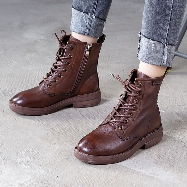 winter new genuine leather ankle boots for women cow suede ladies short booties 2019 fashion motorcycle boots, Black
winter new genuine leather ankle boots for women cow suede ladies short booties 2019 fashion motorcycle boots, Black