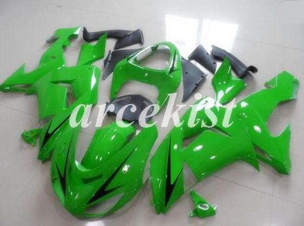 new abs motorcycle full fairings kits fit for kawasaki ninja zx-10r 2006 2007 06 07 body set custom green gloss
new abs motorcycle full fairings kits fit for kawasaki ninja zx-10r 2006 2007 06 07 body set custom green gloss
