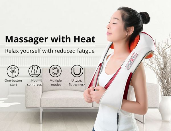 электрическое отопление neck massager автомобиля главная инфракрасная замес ache плечо назад massageador relax
электрическое отопление neck massager автомобиля главная инфракрасная замес ache плечо назад massageador relax